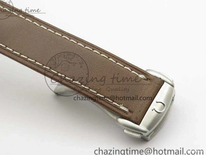 0429 Speedmaster ’57 Co-Axial OMF 1:1 Best Edition White Dial Silver Markers A9300 (Free Leather Strap) Efficient 8133